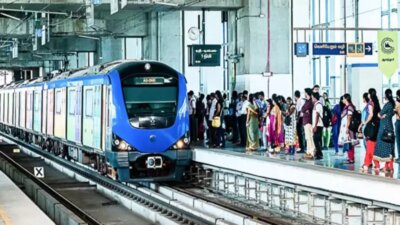 பொங்கல் விடுமுறை: மெட்ரோ ரெயில்கள் ஞாயிற்றுக்கிழமை அட்டவணைப்படி இயக்கம்